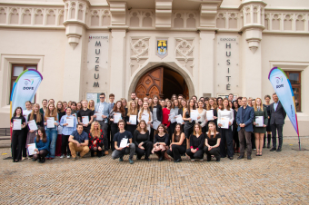 Ceremonie DofE v Táboře